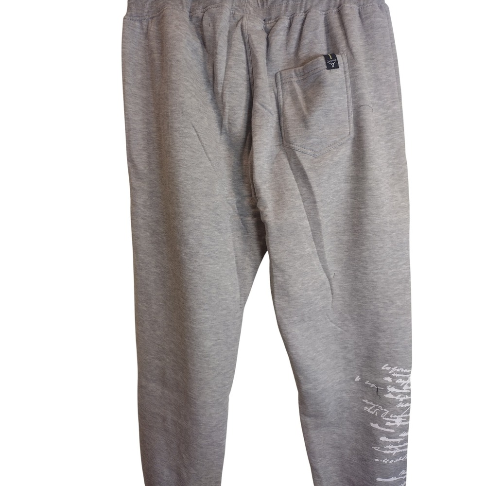 Screenshot Brand Mens Gray Jogger Sweatpants Colorblock Diamond Streetwear NWT - Picture 6 of 12